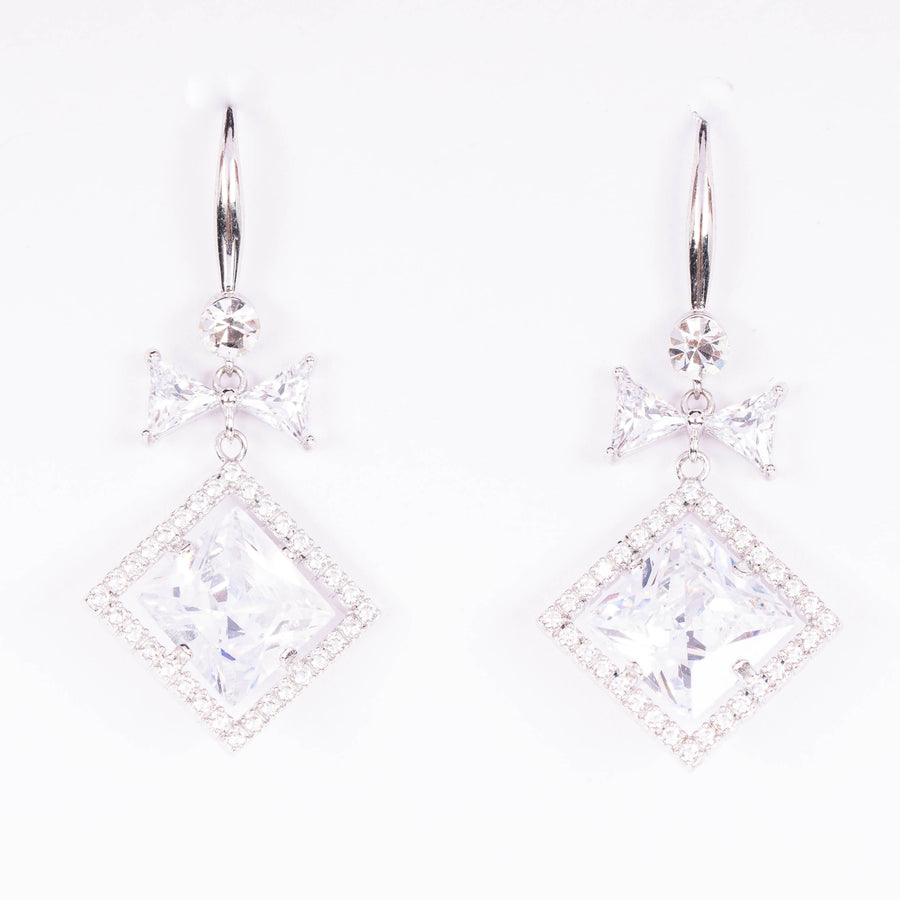 Twilight Bow Drop Earrings