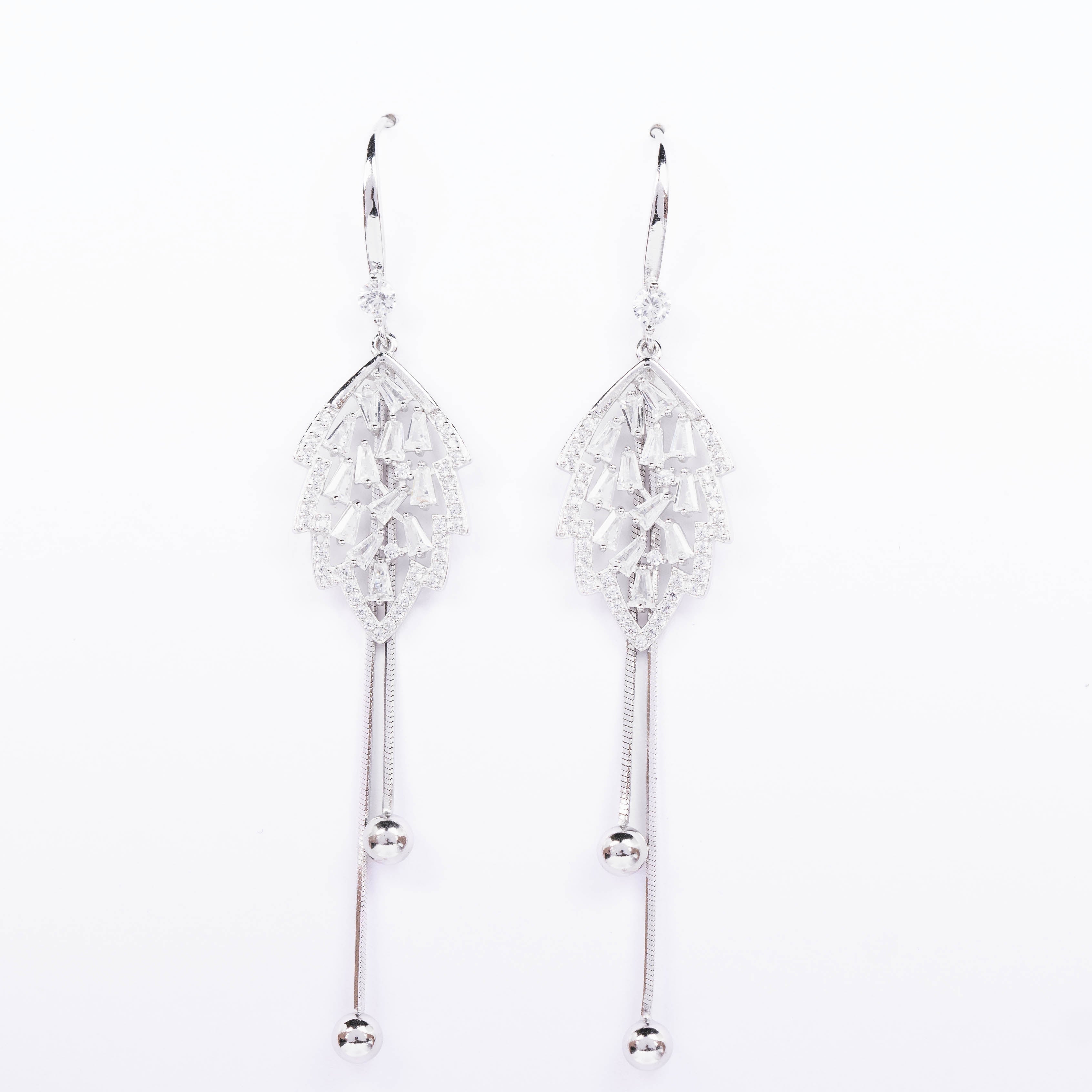 Enchanted Leaf Drop Earrings
