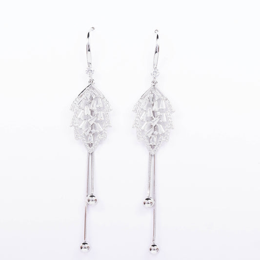 Enchanted Leaf Drop Earrings