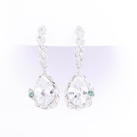 Crystal Dewdrop Earrings