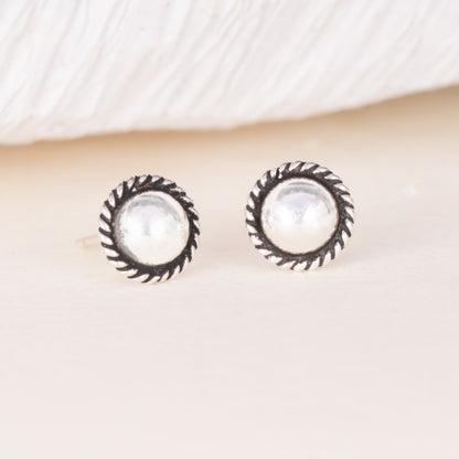 Dome Stud Earrings