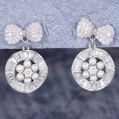Bowtique Elegance Drop Earrings