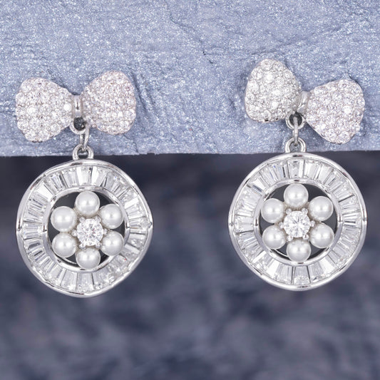Bowtique Elegance Drop Earrings