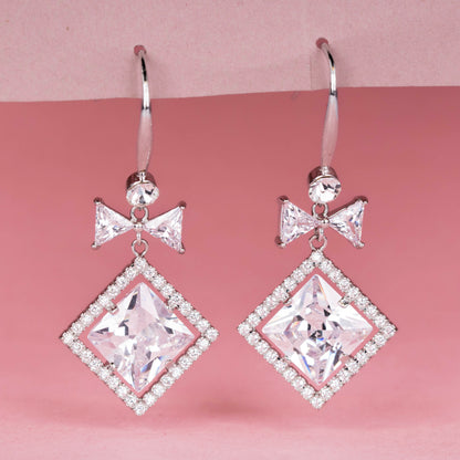 Twilight Bow Drop Earrings