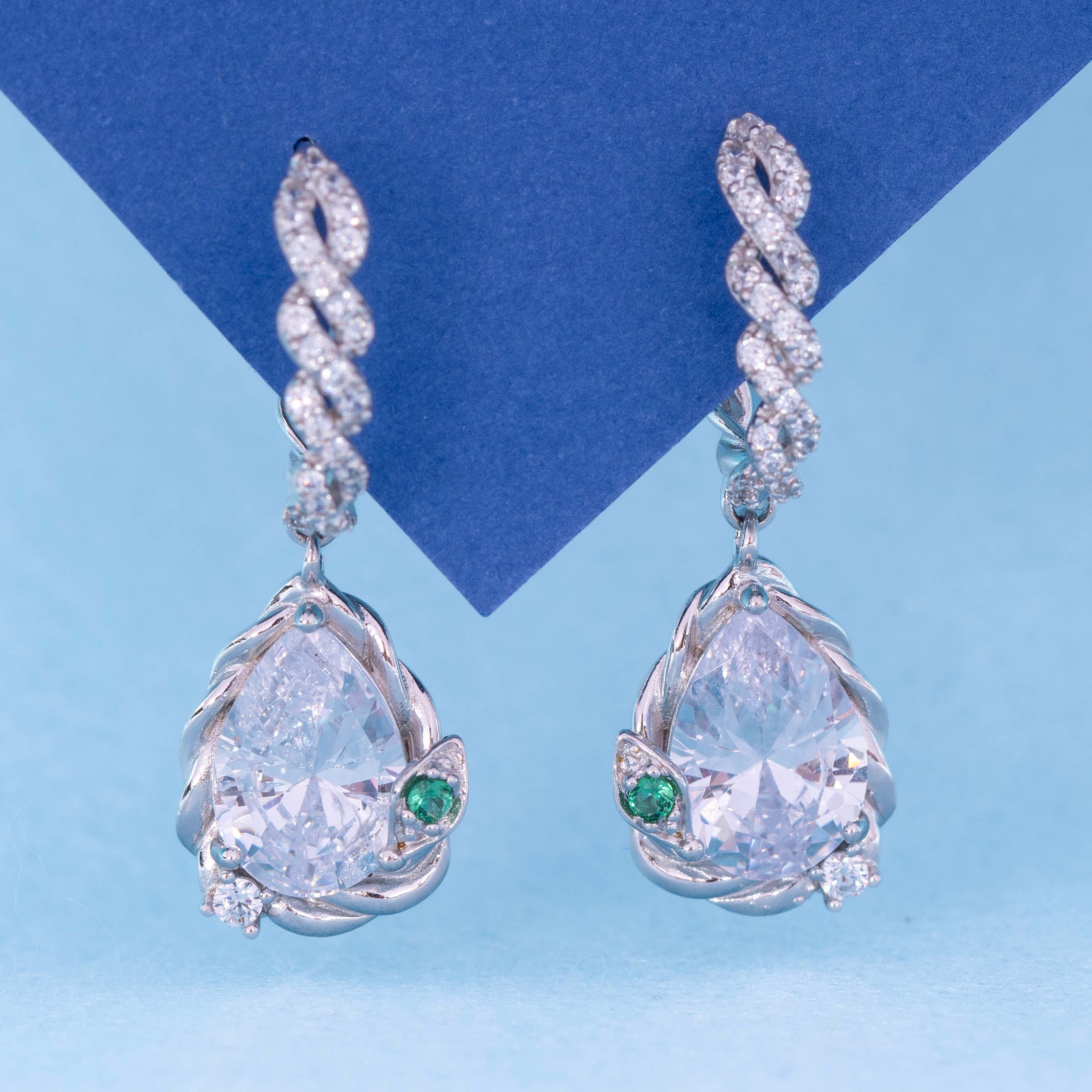 Crystal Dewdrop Earrings
