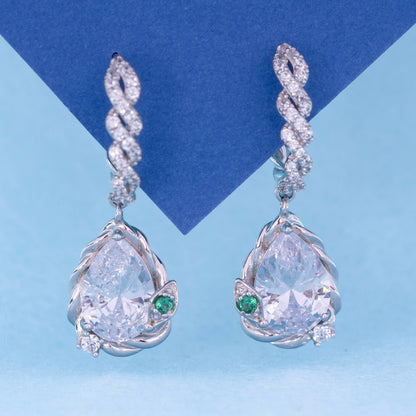 Crystal Dewdrop Earrings