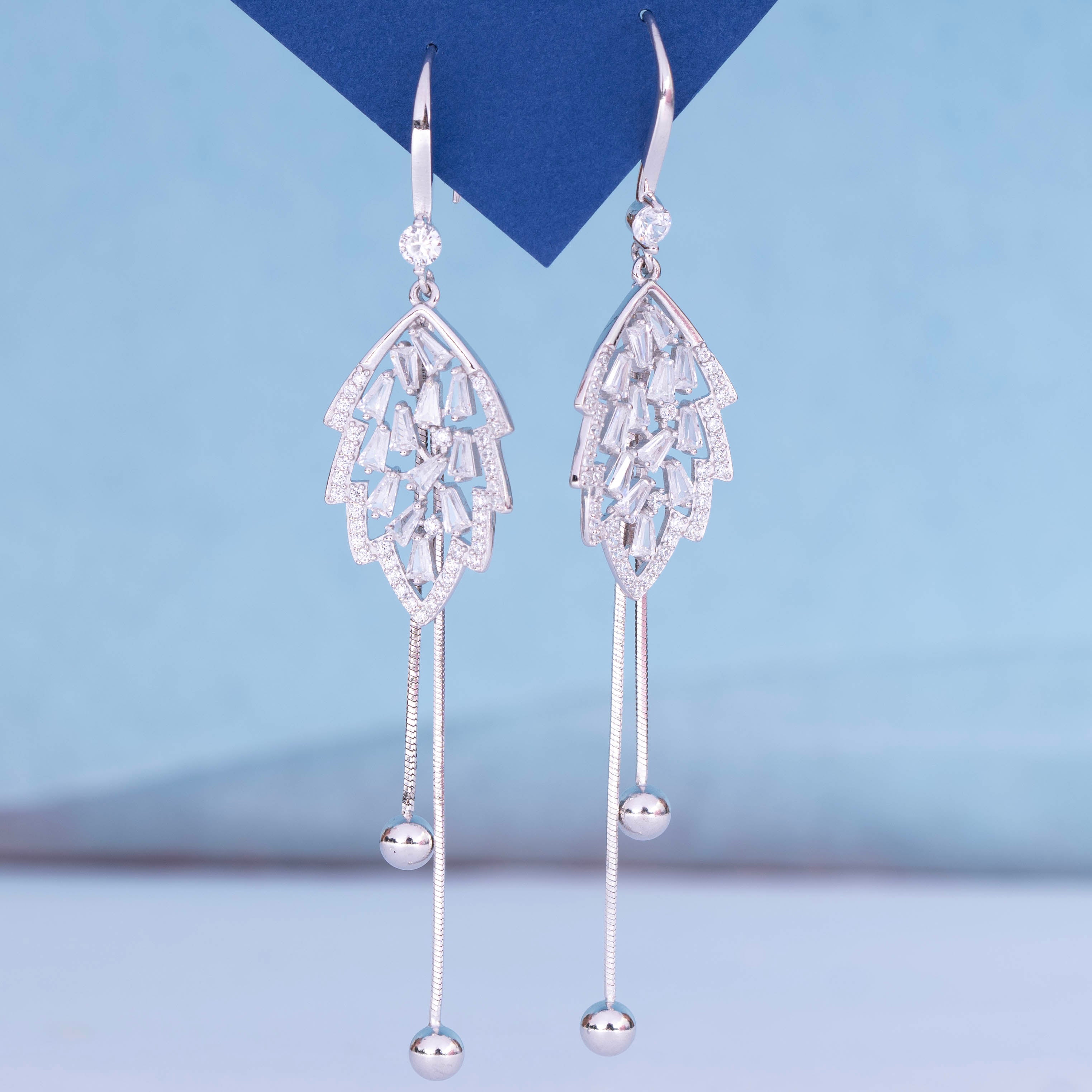 Enchanted Leaf Drop Earrings