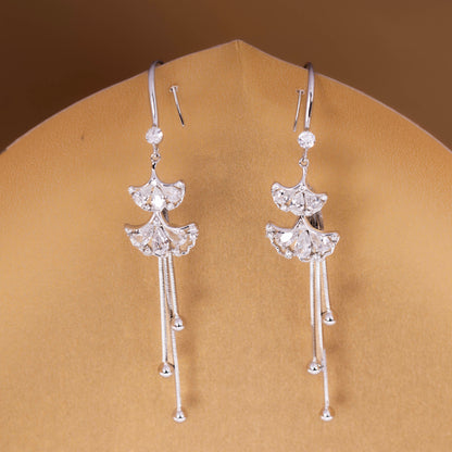 Crystal Fanfall Drop Earrings