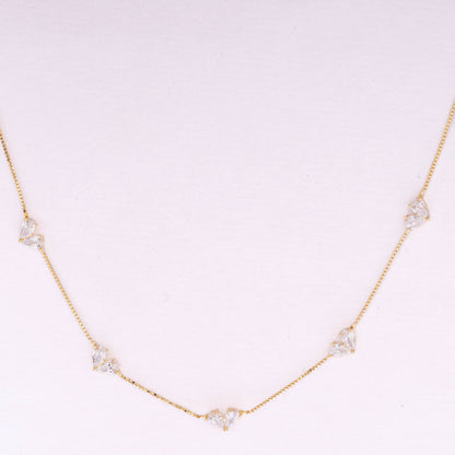 Starlit Hearts Necklace