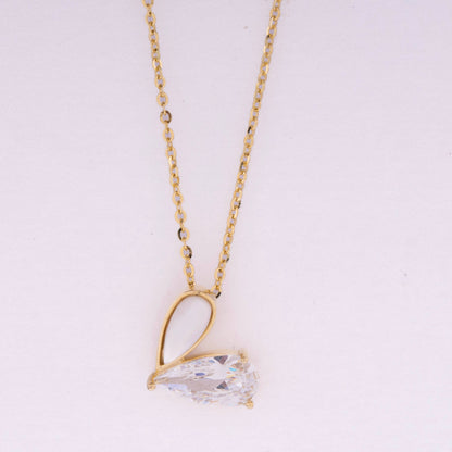 Twin Hearts Necklace