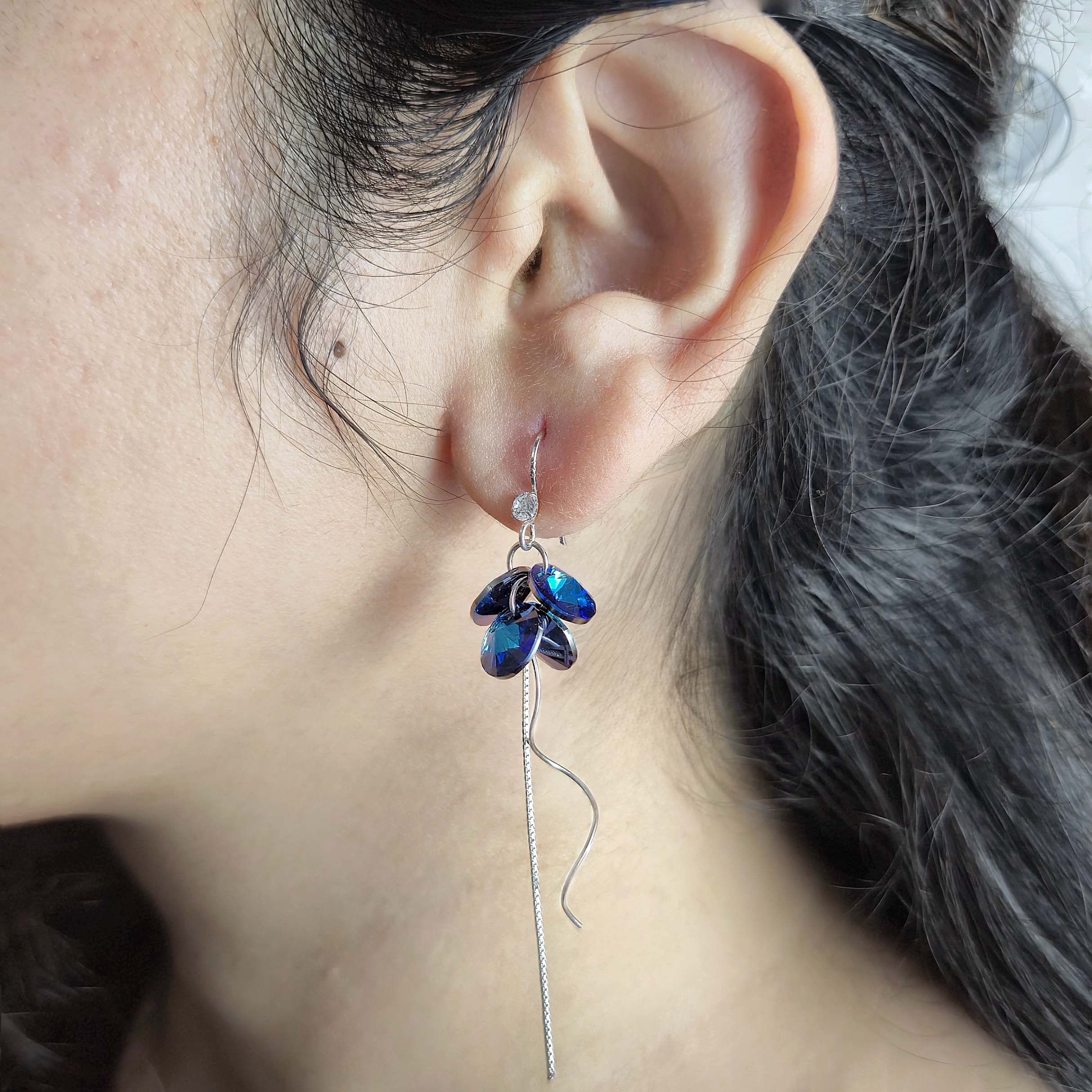 Deep Sea Glow Dangle Earrings