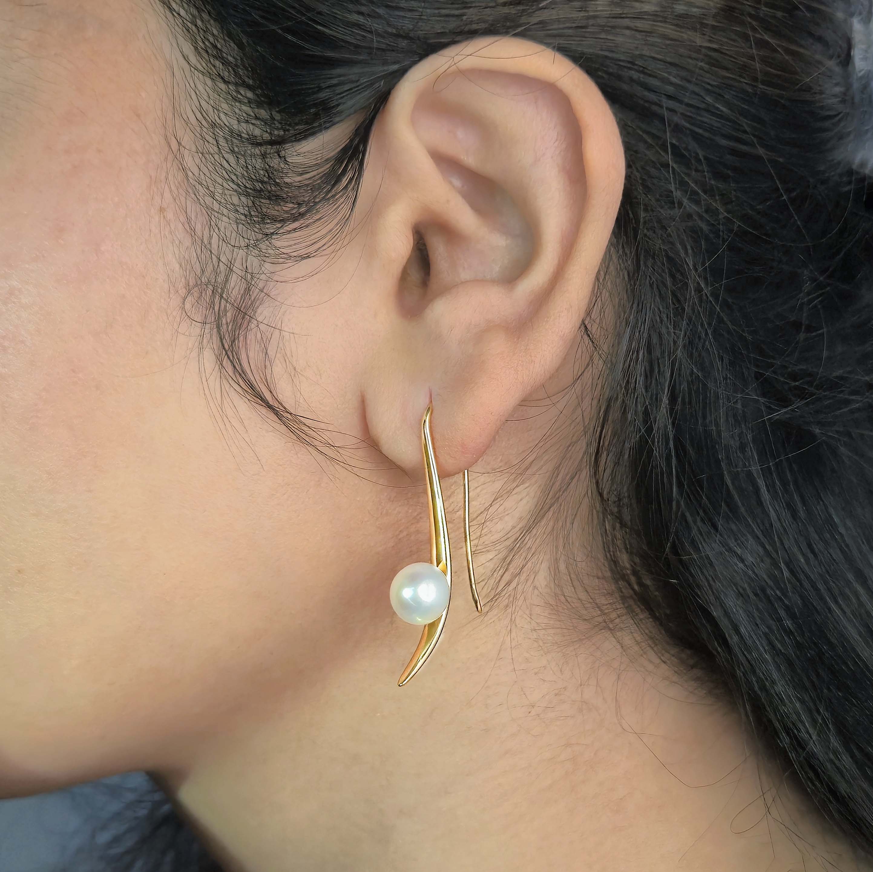 Pearl Dangle Earrings