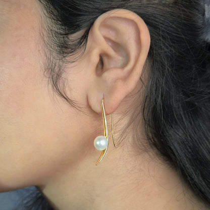 Pearl Dangle Earrings