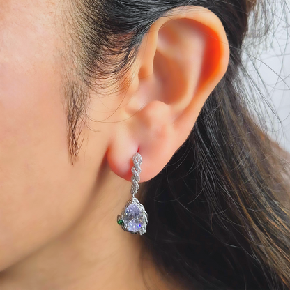 Crystal Dewdrop Earrings