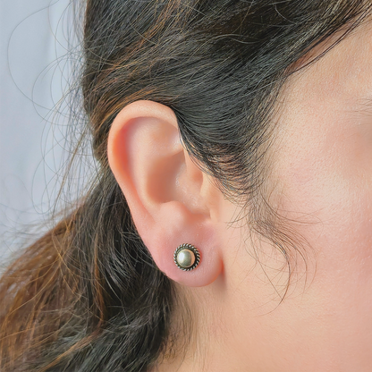 Dome Stud Earrings