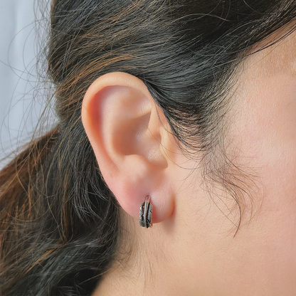 Feather Stud Earrings