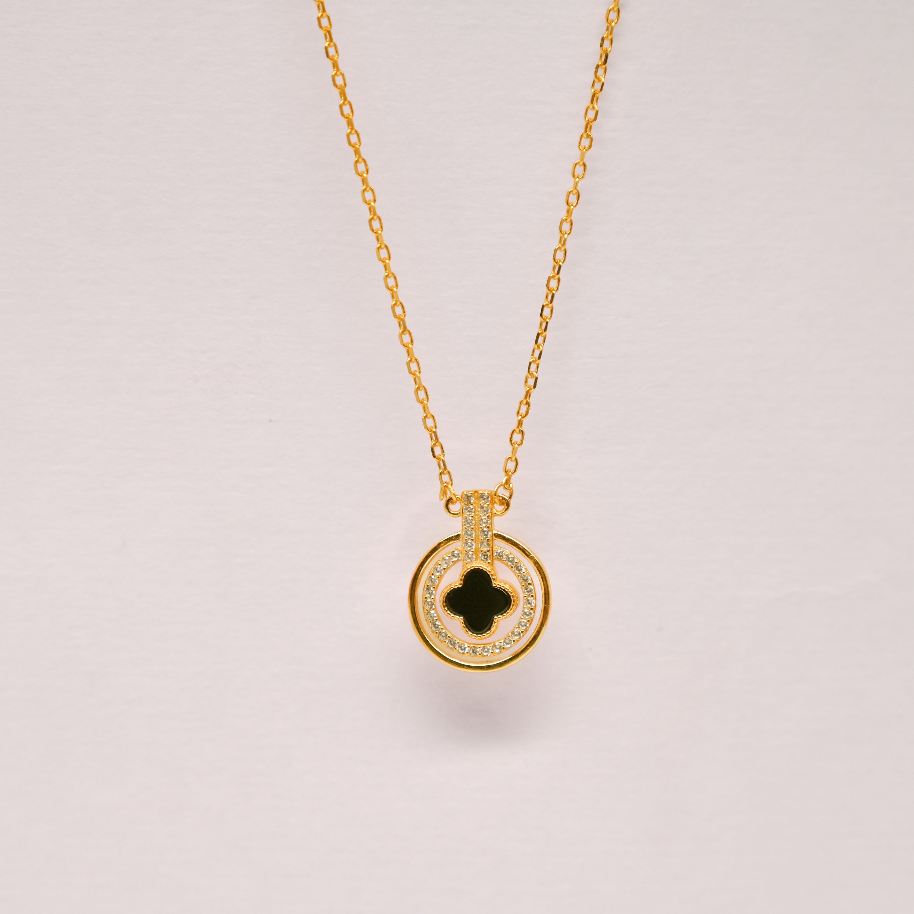 Black Clover Necklace