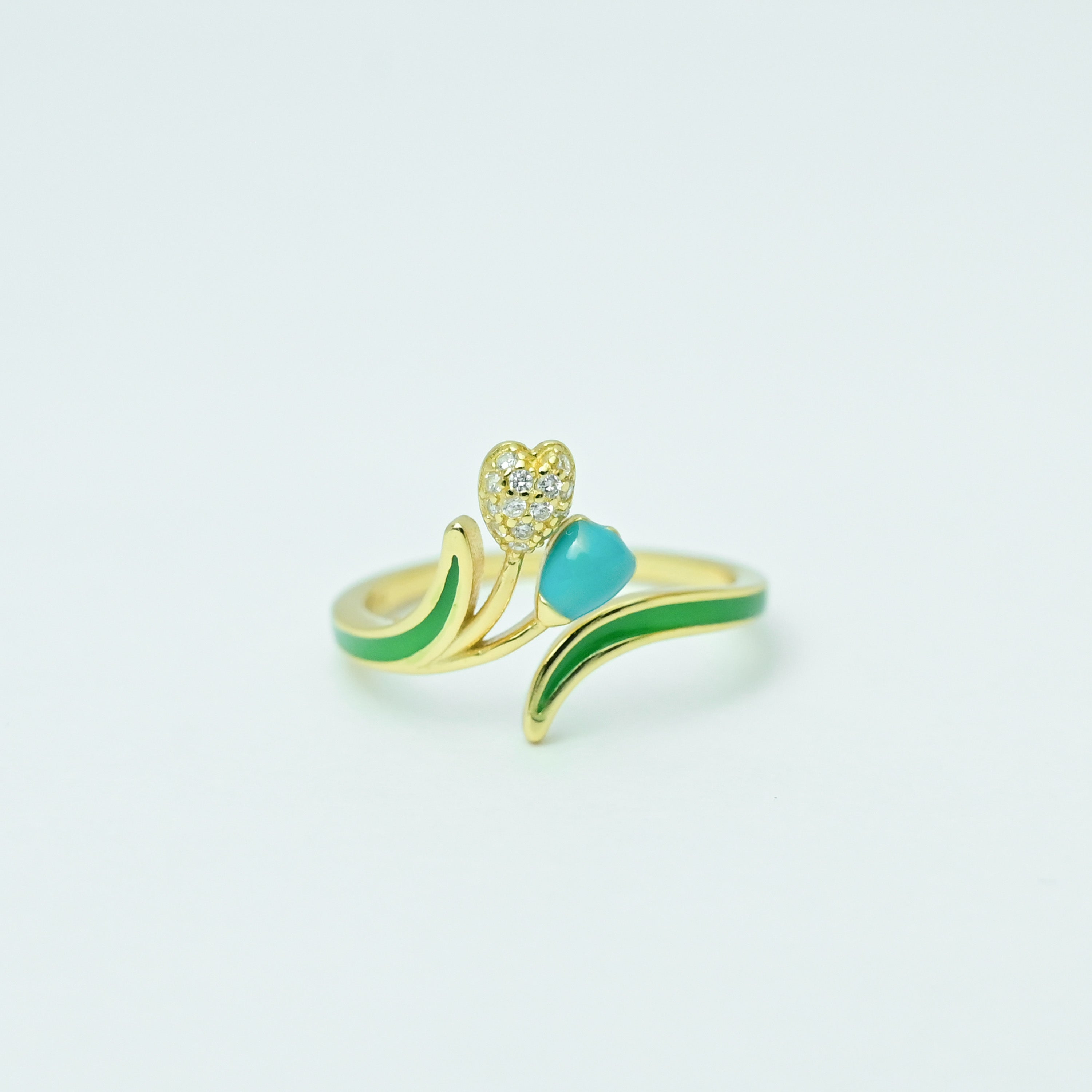 Floral Aura Ring
