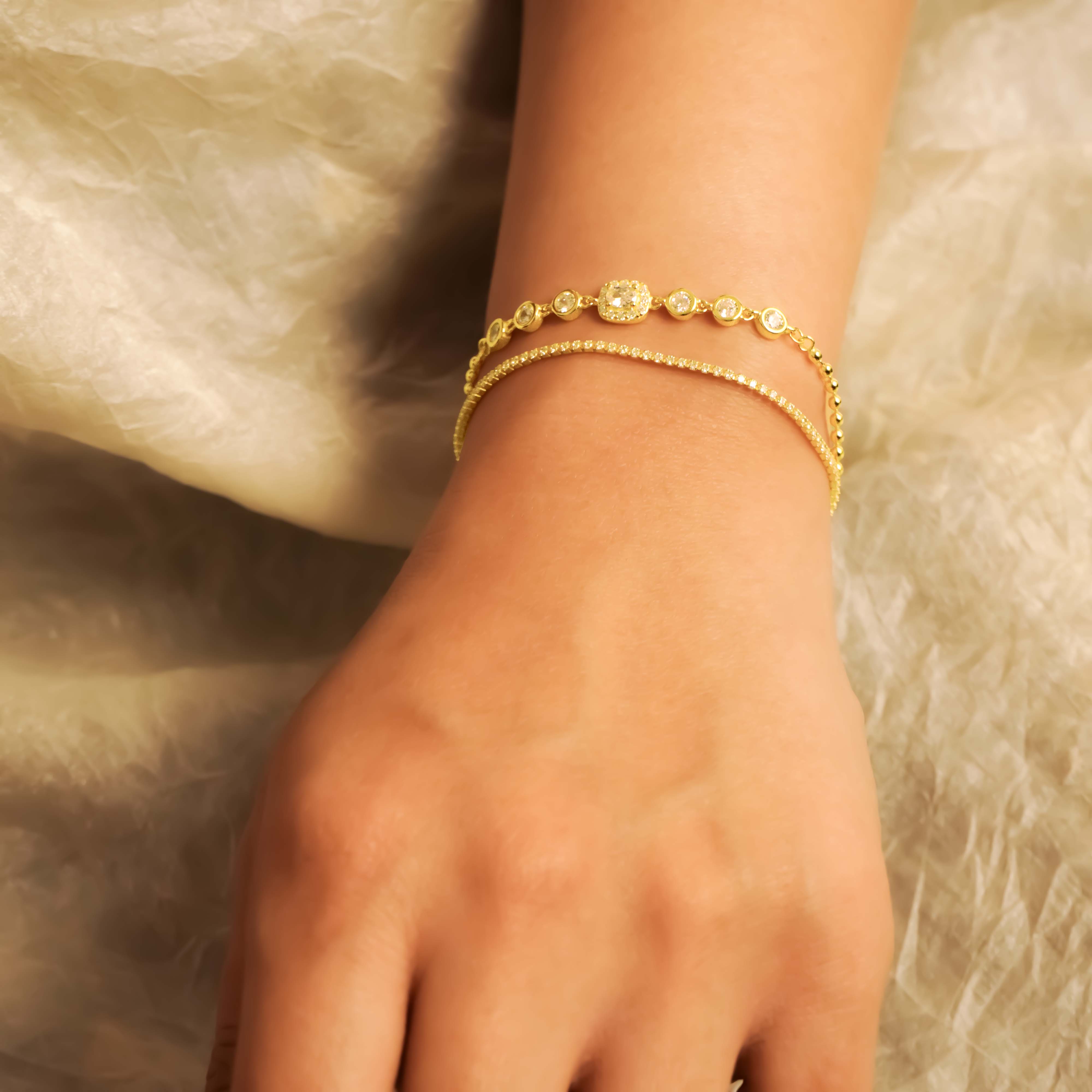 Queen’s Spark Bracelet - Gold Plated