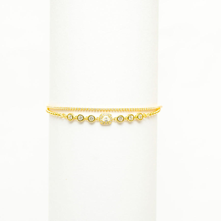 Queen’s Spark Bracelet - Gold Plated