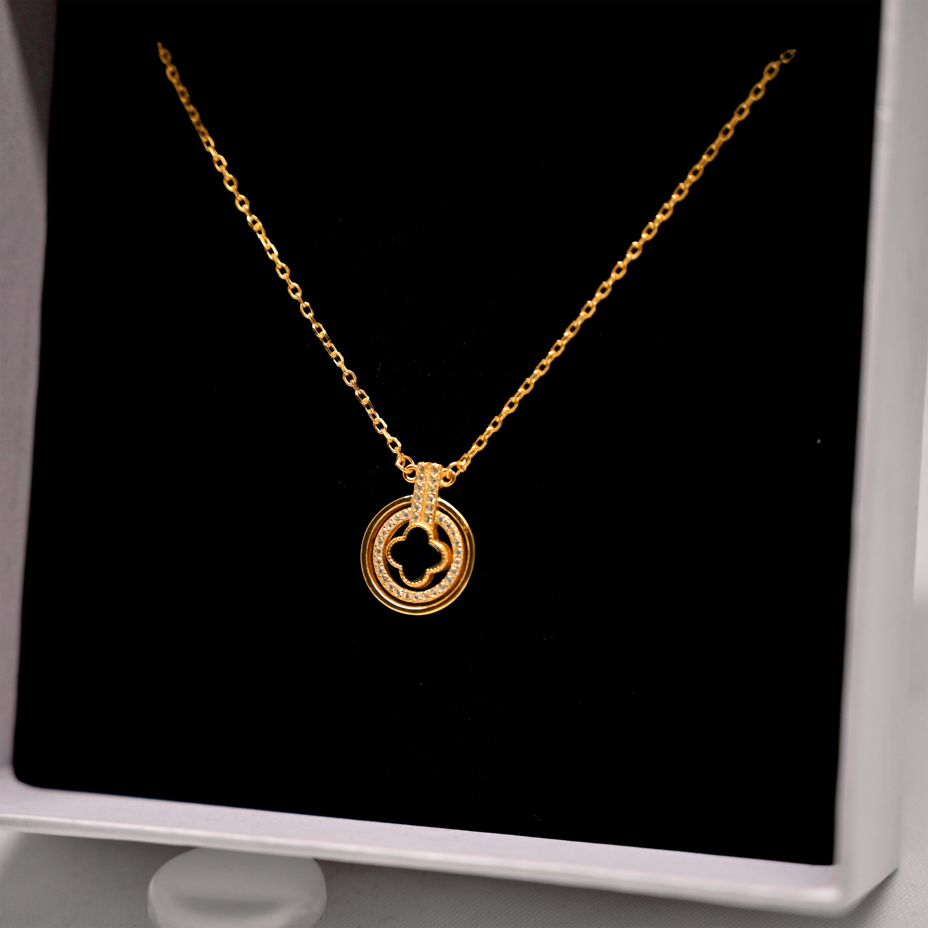 Black Clover Necklace