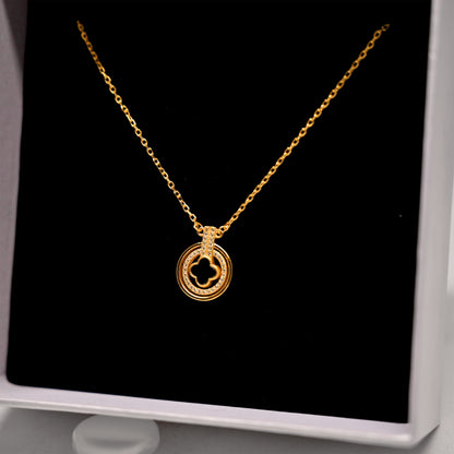 Black Clover Necklace