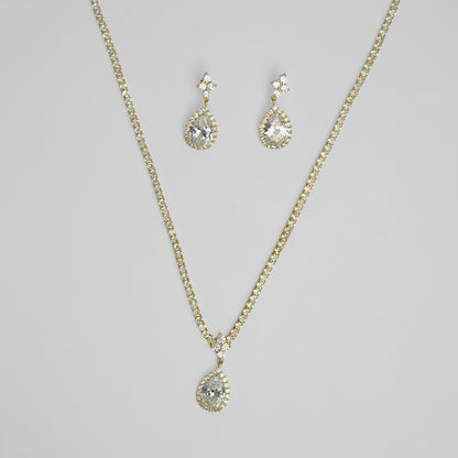 Crystal Royale Necklace With Earrings