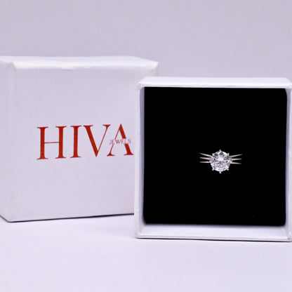 Silver Crown Ring