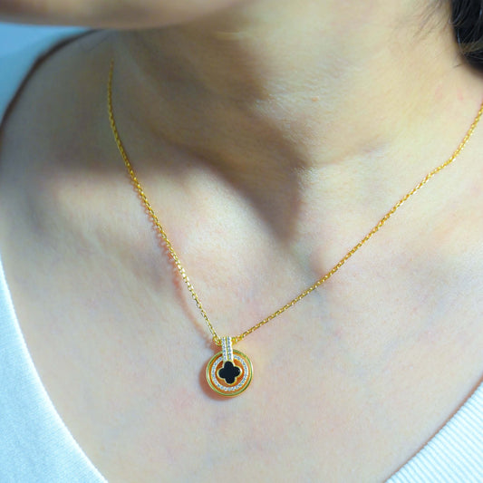 Black Clover Necklace