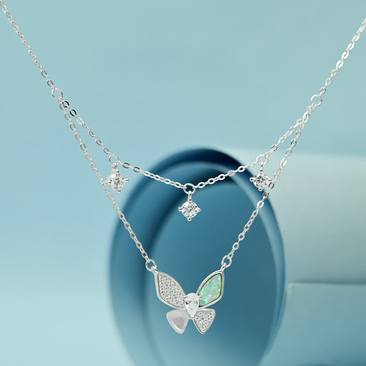 Garden Butterfly Necklace