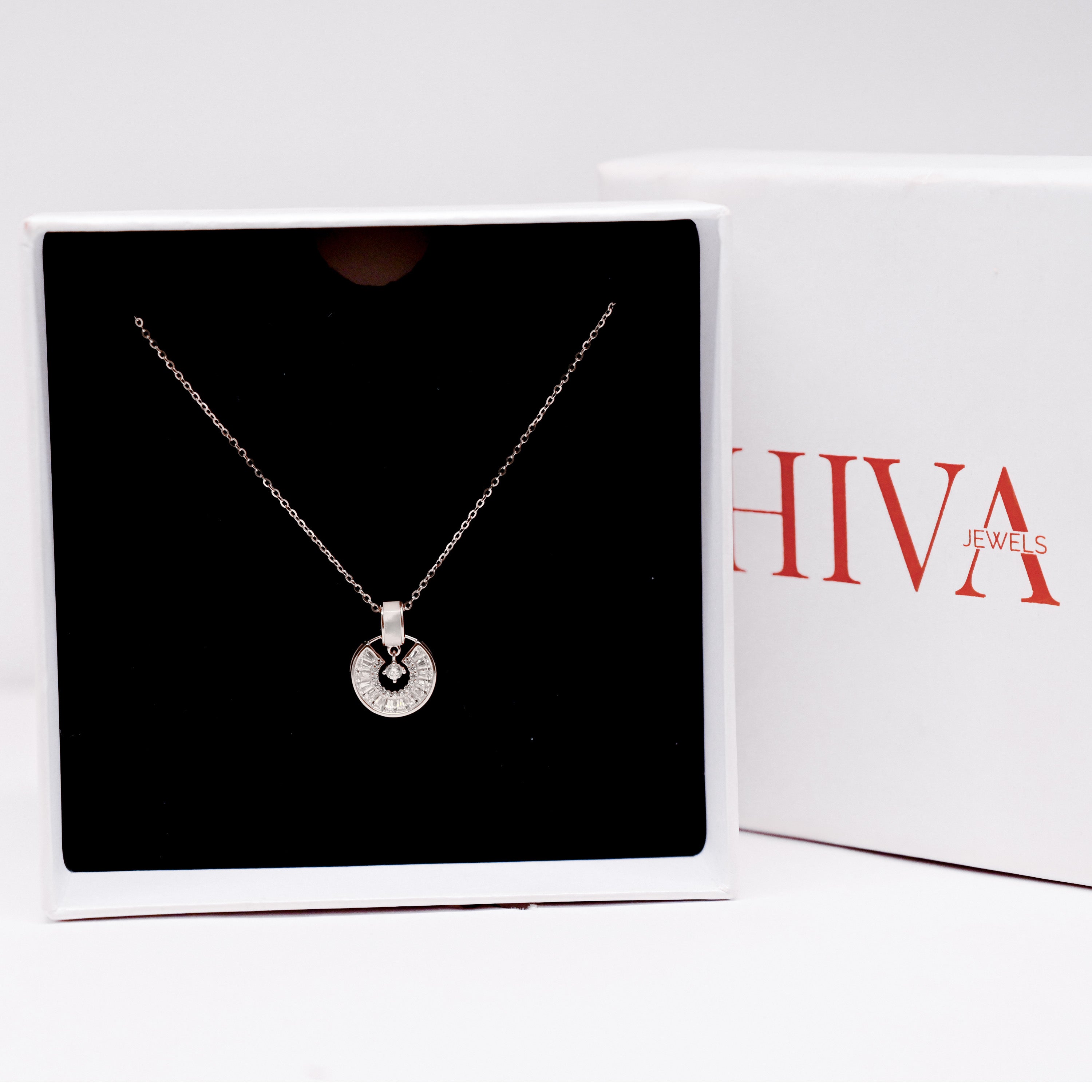 Round Charm Necklace