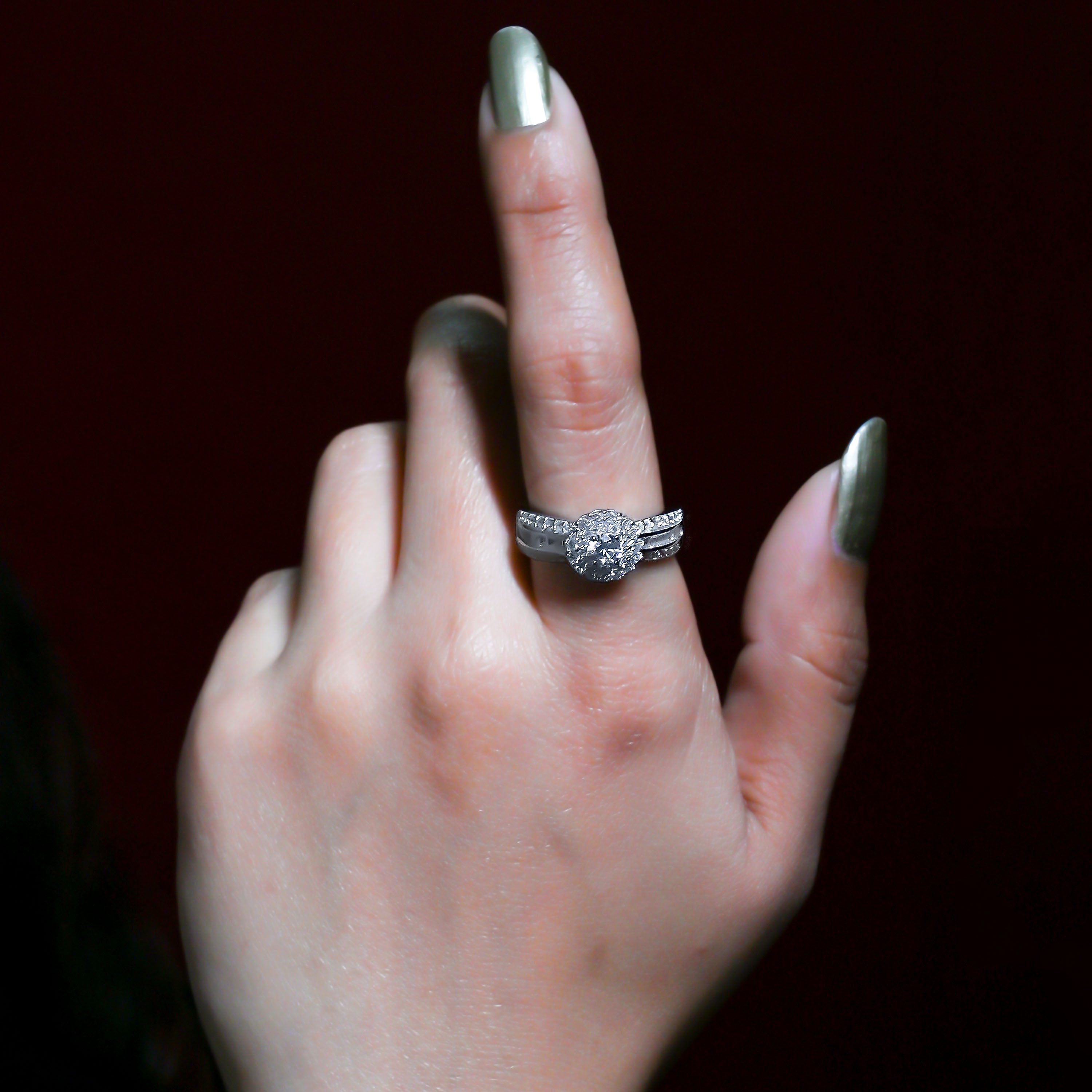 Royal Halo Ring