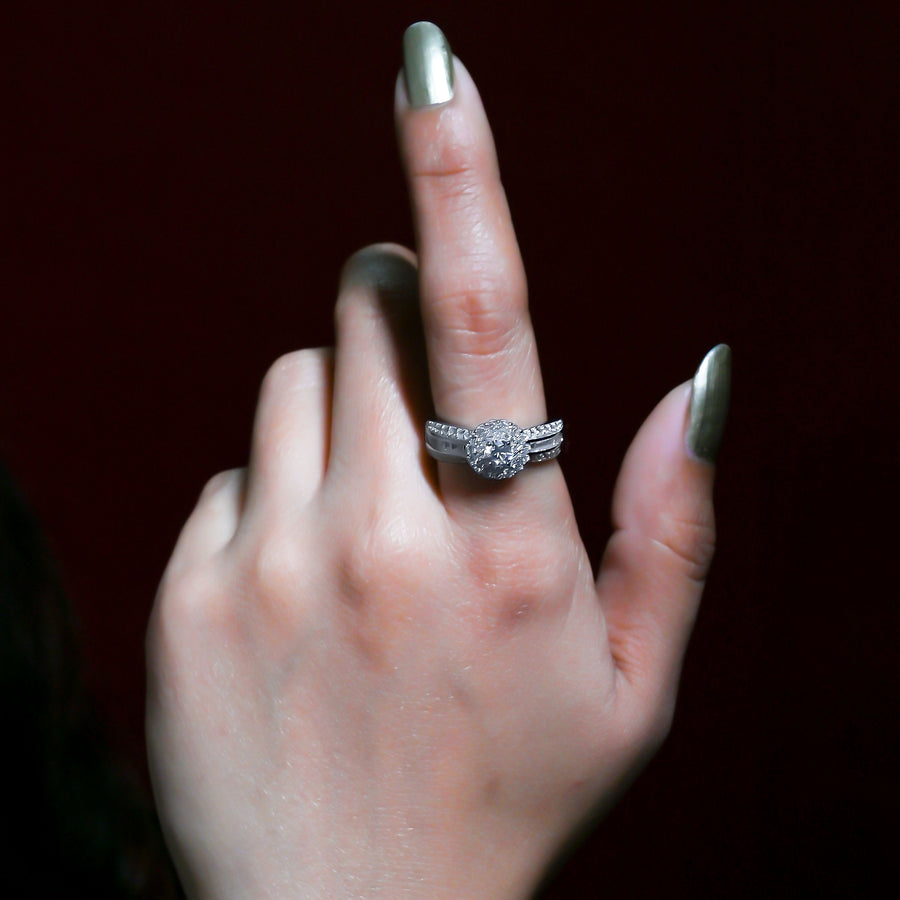 Royal Halo Ring