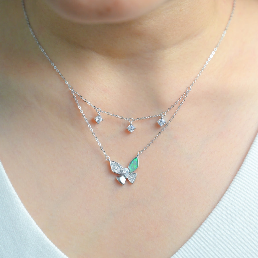 Garden Butterfly Necklace