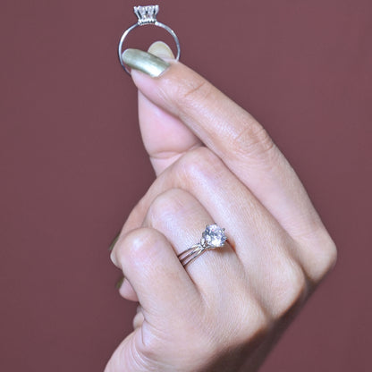 Silver Crown Ring