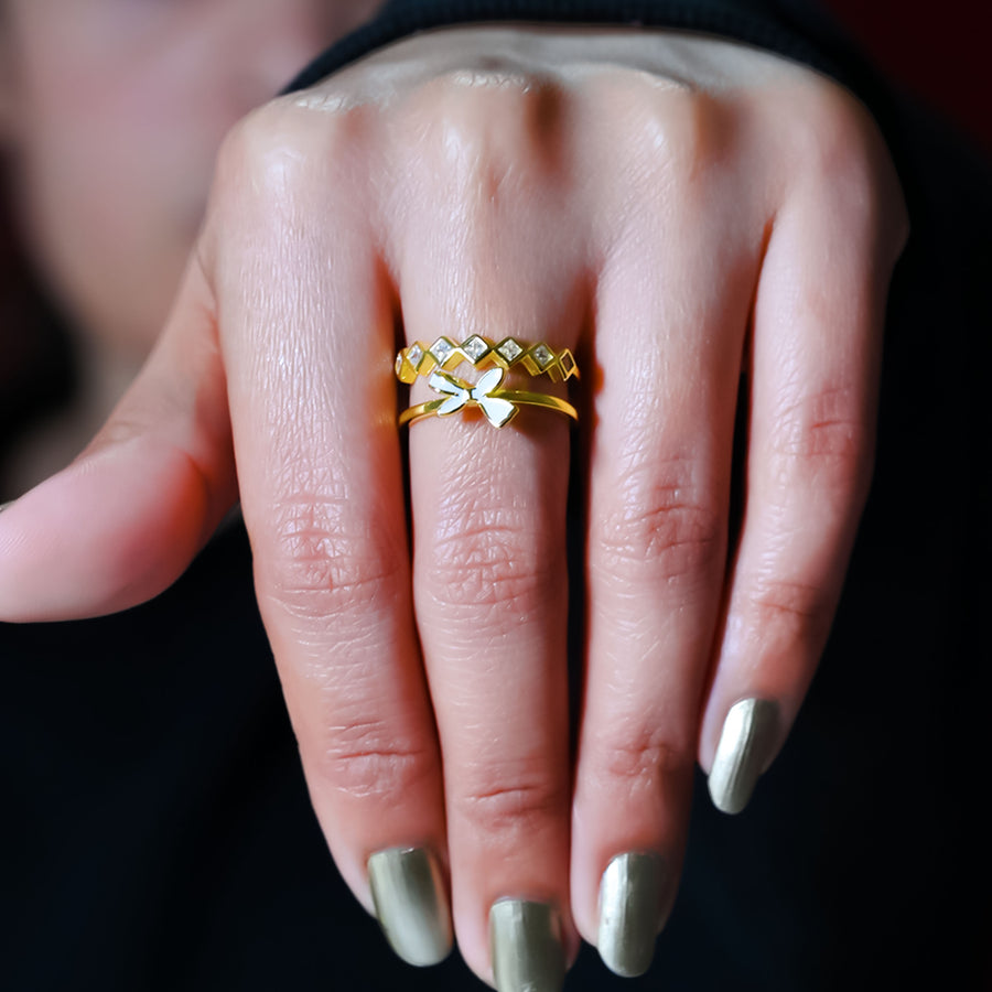 Butterfly Glow Ring