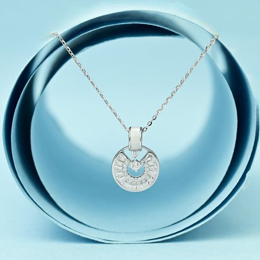 Round Charm Necklace