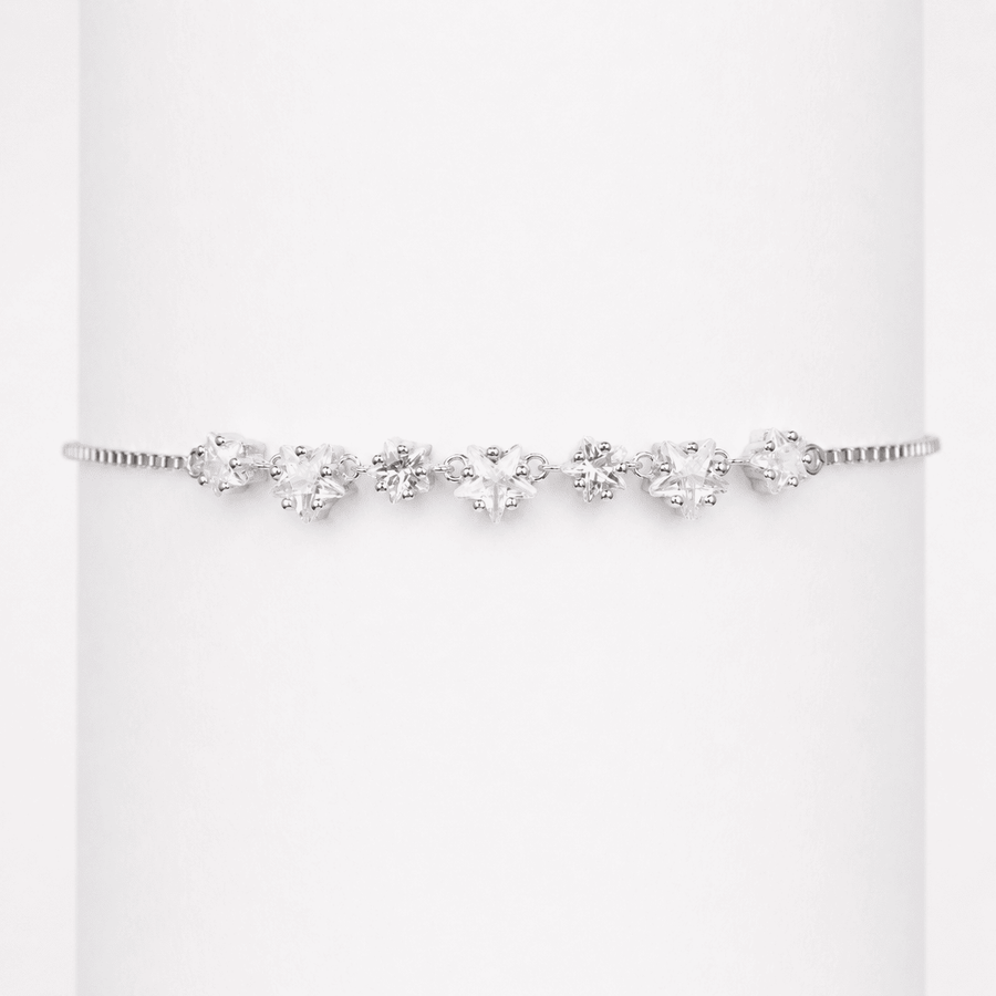 925 Silver Star Bracelet