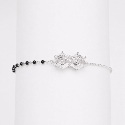 925 Silver Mangalsutra Bracelet