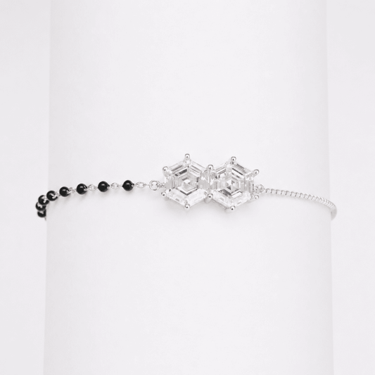 925 Silver Mangalsutra Bracelet