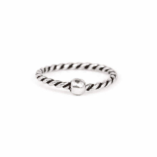 Twisted Rope Nose Ring