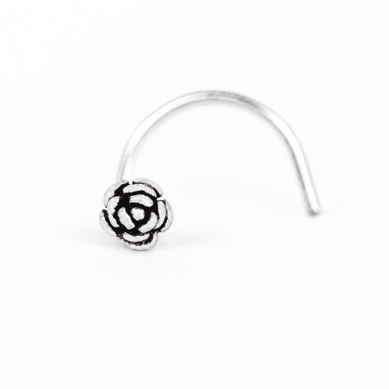 Rose Nose Pin