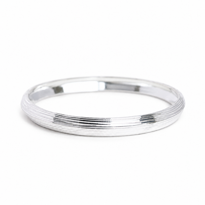 925 Silver Classic Ribbed Kada
