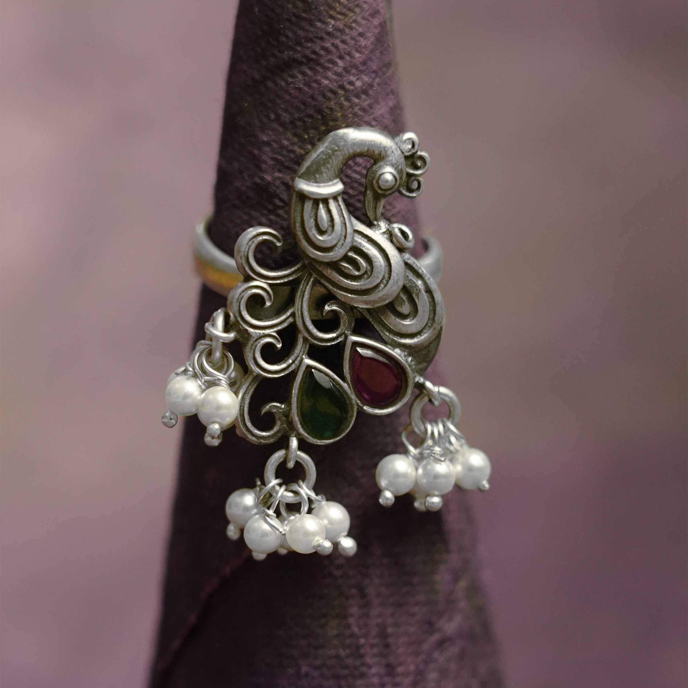 Majesty Peacock Ring