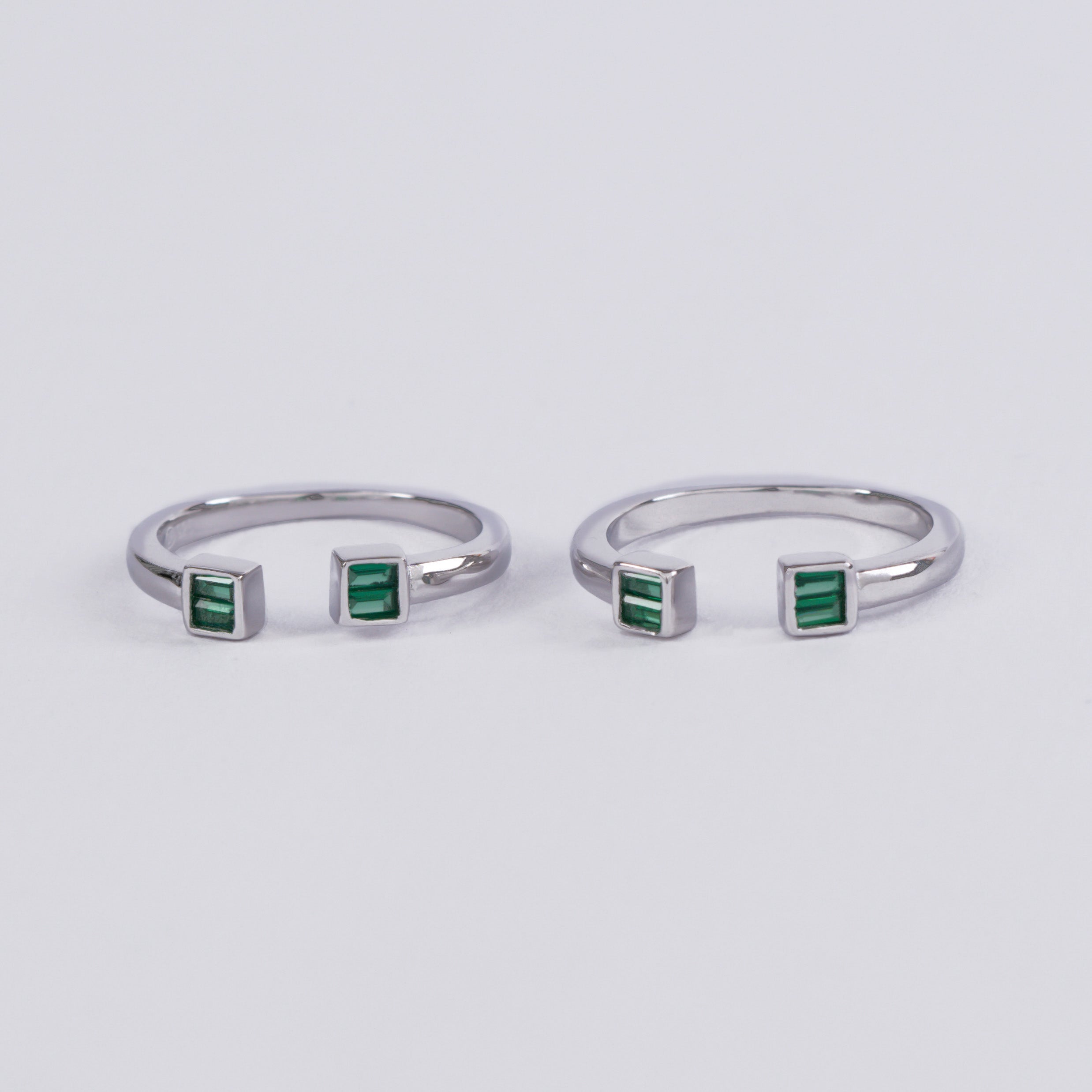 Green Stone Toe Ring