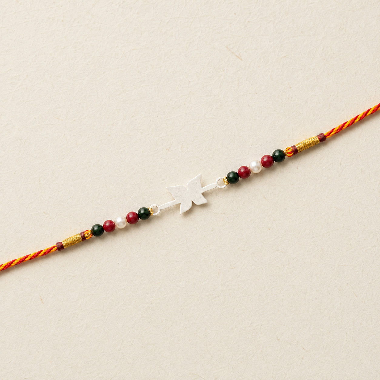 Butterfly 925 Silver Rakhi