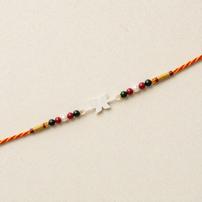 Butterfly 925 Silver Rakhi