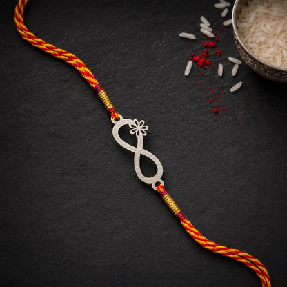 Infinity 925 Silver Rakhi