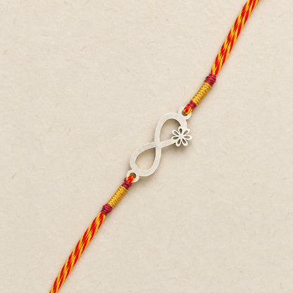 Infinity 925 Silver Rakhi