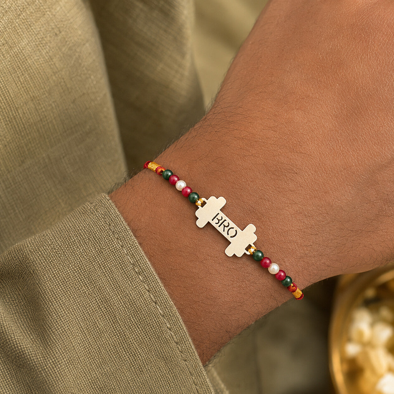 Bro 925 Silver Rakhi